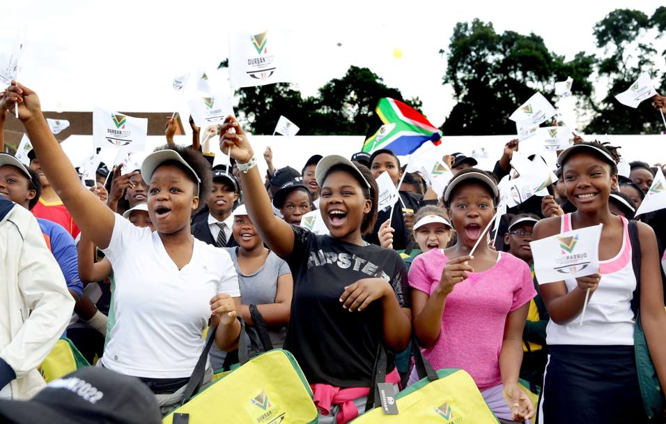 Festa grande a Durban:  stato appena annunciato ufficialmente che la citt sudafricana ospiter i Giochi del Commonwealth nel 2022 (Afp)